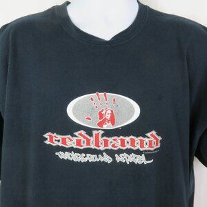 Redhand Underground Apparel T-Shirt Size 2XL MMIW NMSS Native American Red Hand